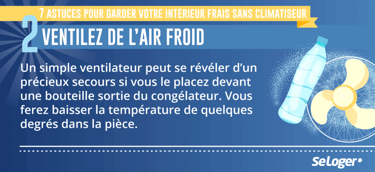canicule ventiler air frais
